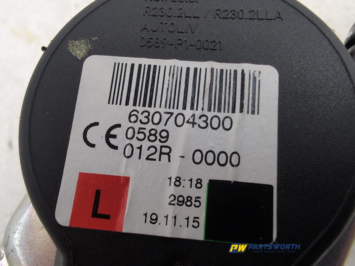 Seat Belt Front LH 8