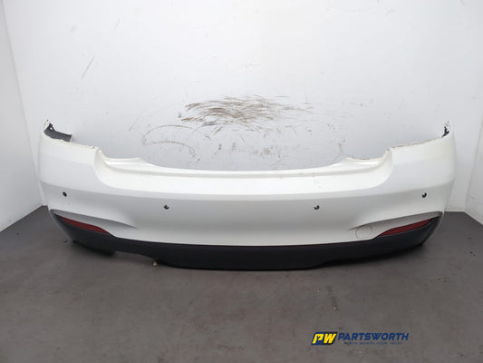 Bmw 2 Series F22 F23 Coupe M Sport Rear Bumper Aphine White 300 8055965 2014-17