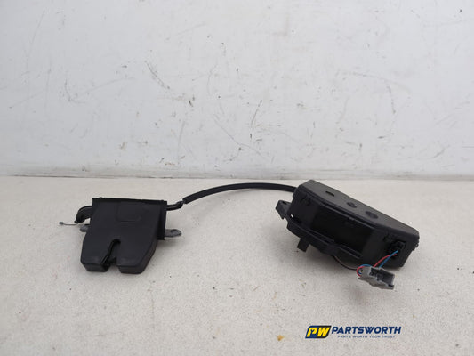Boot Lid Lock 1