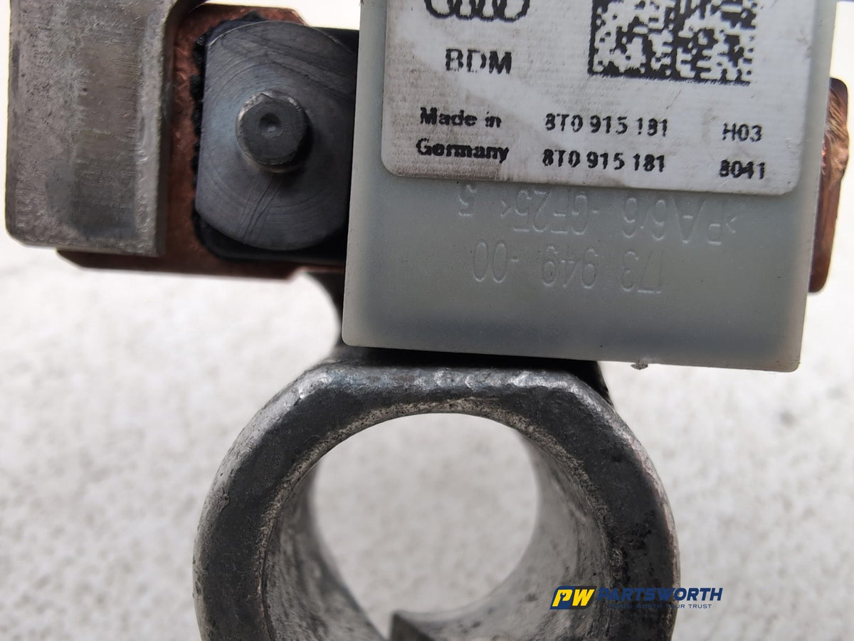 Negative battery terminal  8