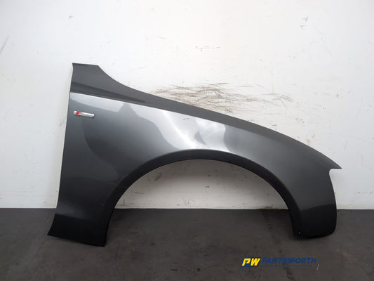Audi A5 S Line Tfsi 8t/8f Coupe Wing Front Driver Monsoon Grey Lx7r 2011-2016