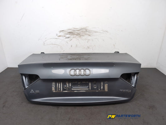 Audi A5 S Line Tfsi 8t/8f Coupe Boot Lid Monsoon Grey Lx7r 8t0827023aj 2007-2016