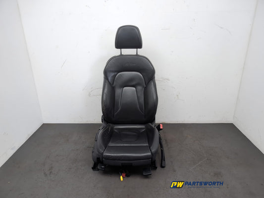 Audi A5 S Line Tfsi 8t/8f Coupe Leather Seat Front Driver Side 2007-2016