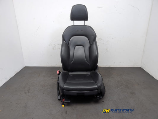 Audi A5 S Line Tfsi 8t/8f Coupe Leather Front Seat Passenger 2007-2016