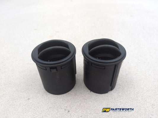 Alfa Romeo Spider T Spark 916 Dashboar Air Vent Trim Pair 539866 1995-1998