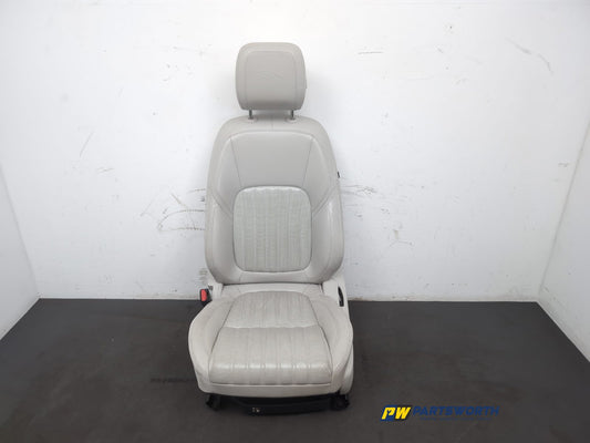Jaguar Xf X260 Saloon Seat Front Passenger Cream Leather T2h5530 2015-2020