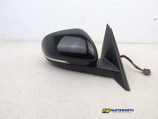 Jaguar Xf X260 Saloon Door Mirror Driver Ultimate Black Lrc Pab T2h9683 2015-20