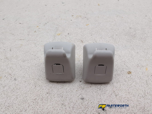 Jaguar Xf X260 Saloon Sun Visor Holding Clip Pair Fw936465bb 2015-2020