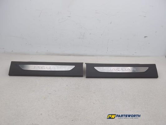 Jaguar Xf X260 Saloon Door Sill Trim Pair Gx6313201bb 2015-2020