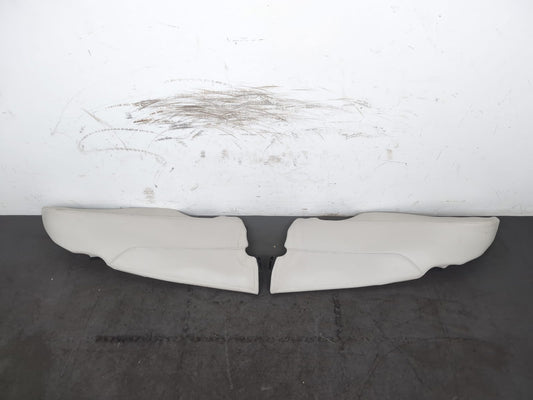 Jaguar Xf X260 Saloon Rear Seat Sides Pair Cream Leather L0439491 2015-2020