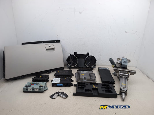 Jaguar Xf X260 2.0l Diesel Automatic Engine Ecu Kit Gx7312c520faf 2015-2020