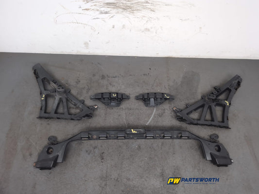 Jaguar Xf X260 Saloon Rear Bumper Mounting Bracket Set Gx6317e855a 2015-2020
