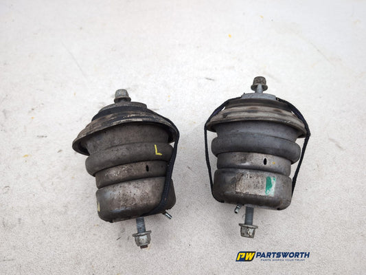 Jaguar Xj Portfolio X350 3.0l Diesel Engine Mount Pair Aw936a003ad 2010-2019