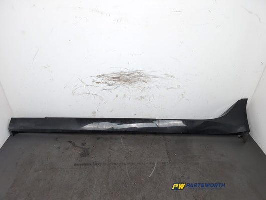 Jaguar Xf X260 Saloon Side Skirt Passenger Side Ultimate Black Lrc Pab 2015-2020