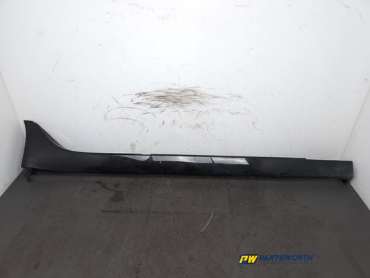Jaguar Xf X260 Saloon Side Skirt Rh Driver Side Ultimate Black Lrc Pab 2015-2020