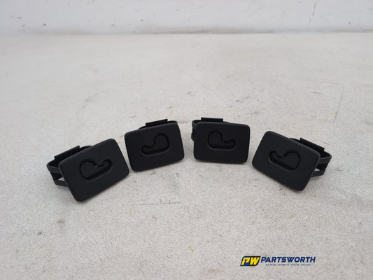 Audi Rs4 Fsi Quattro B8 Boot Partition Net Hook Eyelet Cover Pack 2012-2015