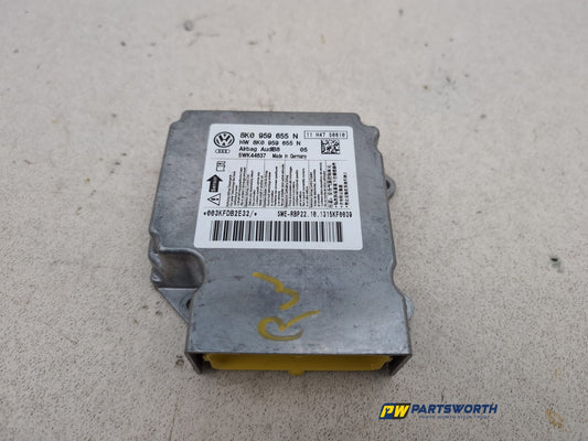 Audi Rs4 Fsi Quattro B8 4.2l Petrol Airbag Control Module 8k0959655n 12-15
