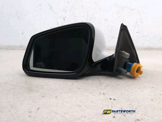 BMW 6 SERIES 640D M SPORT GRAN COUPE F13 DOOR MIRROR LH ALPINE WHITE 300 15-18 2