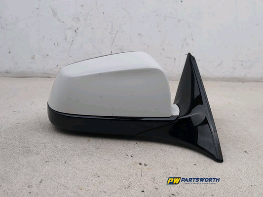BMW 6 SERIES 640D M SPORT GRAN COUPE F13 DOOR MIRROR RH ALPINE WHITE 300 15-18 1