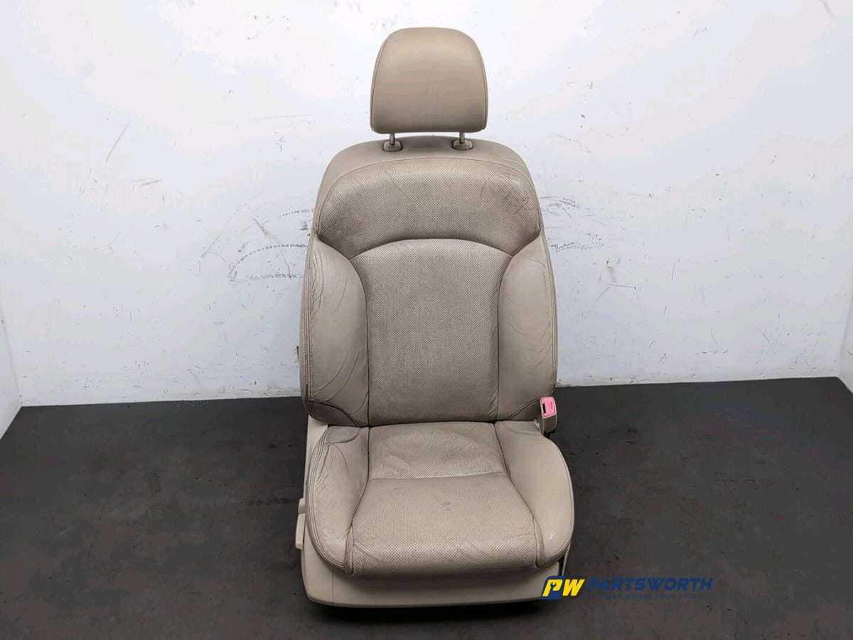 LEXUS IS 250 SE-L Seat Front RH Driver Side Cream Heated Ventilated 2007 1
