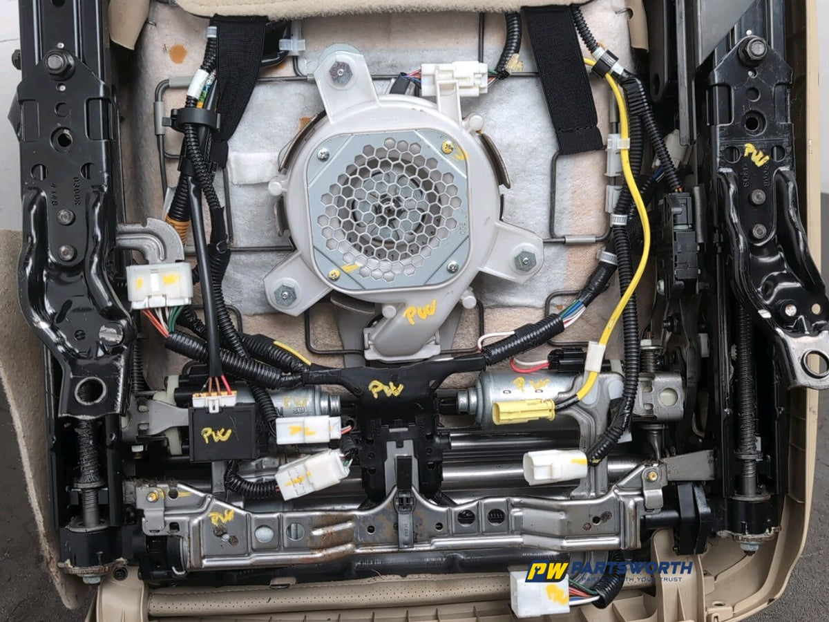 LEXUS IS 250 SE-L Seat Front RH Driver Side Cream Heated Ventilated 2007 6
