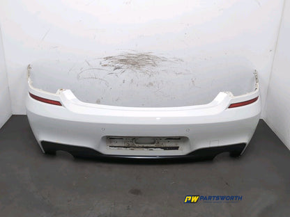 BMW 6 SERIES 640D M SPORT GRAN COUPE F13 ALPINE WHITE 300 REAR BUMPER 2015-2018 1