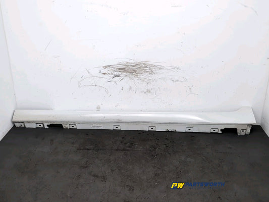 BMW 6 SERIES 640D M SPORT GRAN COUPE F13 SIDE SKIRT LEFT ALPINE WHITE 300 15-18 1