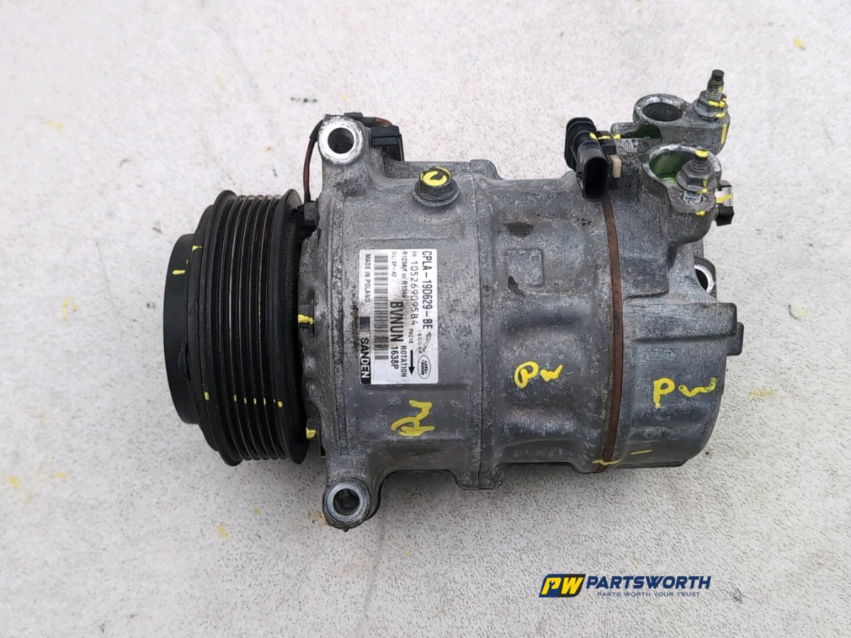 JAGUAR XE PORTFOLIO D X760 2.0L DIESEL AIR CONDITIONING COMPRESSOR 2015-2019 1