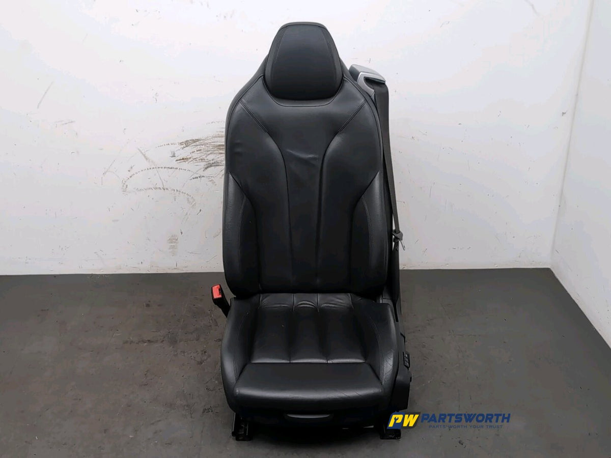 BMW 6 SERIES 640D M SPORT GRAN COUPE F13SEAT FRONT LEFT LEATHER 7280533 2012-18 1