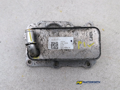 JAGUAR XE PORTFOLIO D X760 2.0L DIESEL ENGINE OIL COOLER G4D36A642BA 2015-2019 1