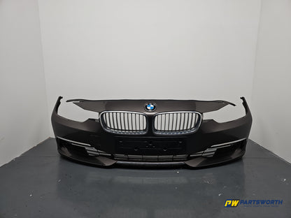Bmw 3 Series F30 F31 Front Bumper Brown B65 2012 2013 2014 2015 Pre-Lci - photo 8