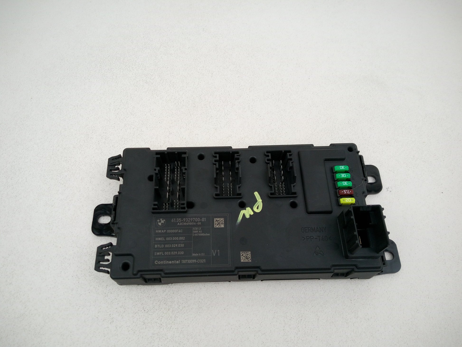 Bus central control unit comfort control unit module module 1