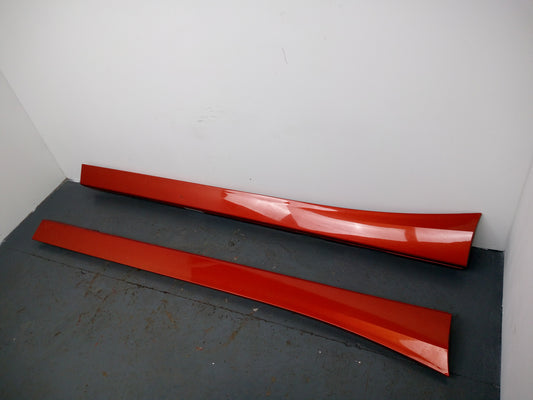 Bmw F20 Sill Strip Side Skirts Left And Right Valencia Orange Metallic - B44 - photo 2