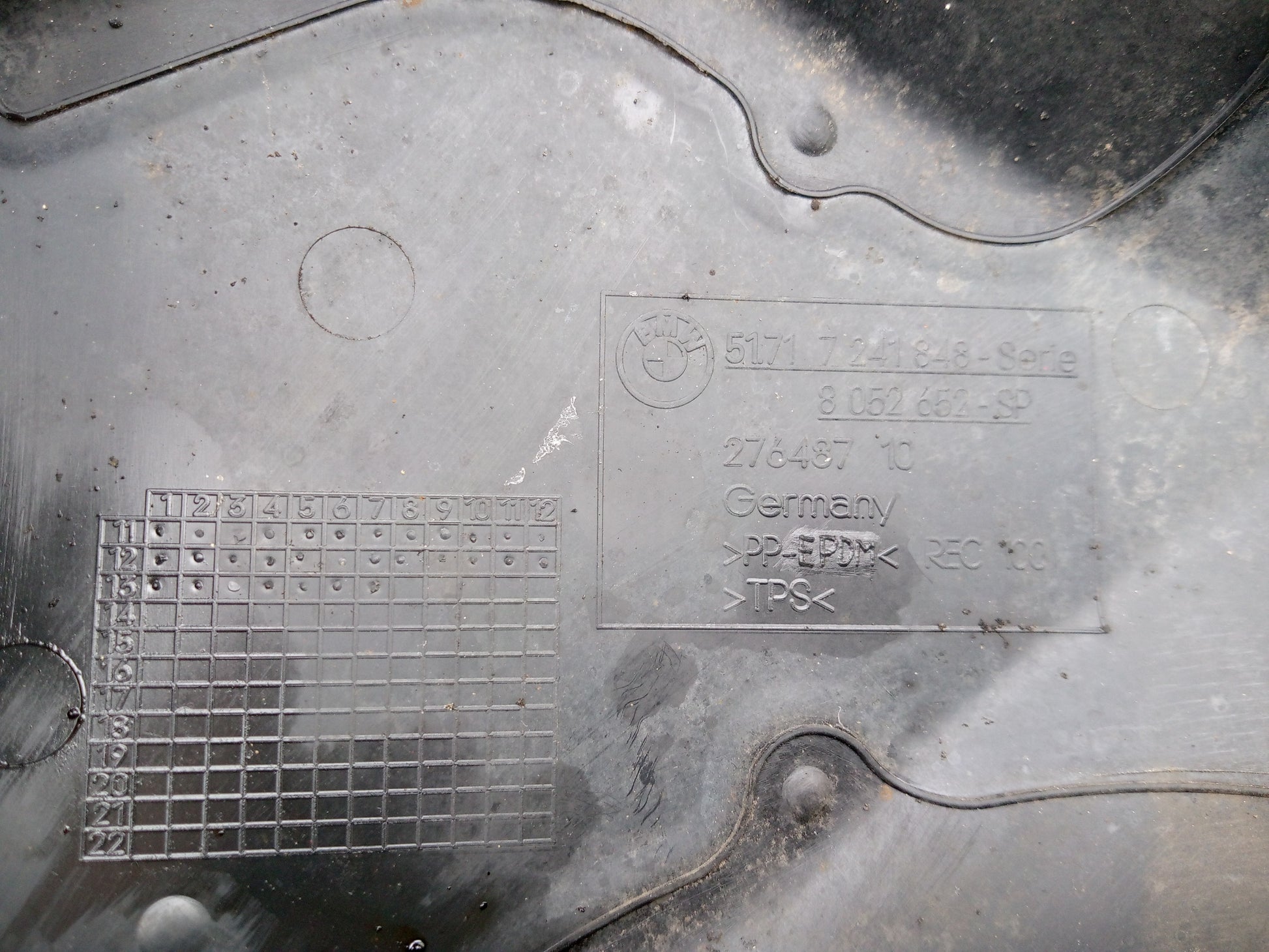 Wheel Arch Inner Trim Front RH 1