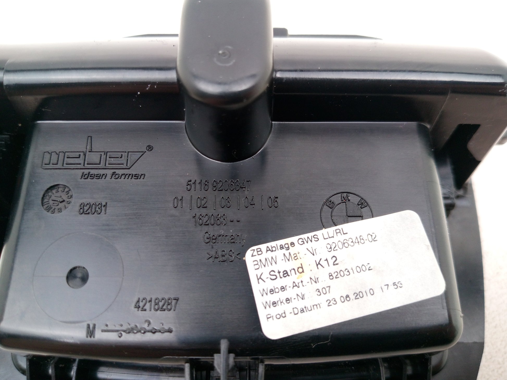 Ashtray Centre Console 7