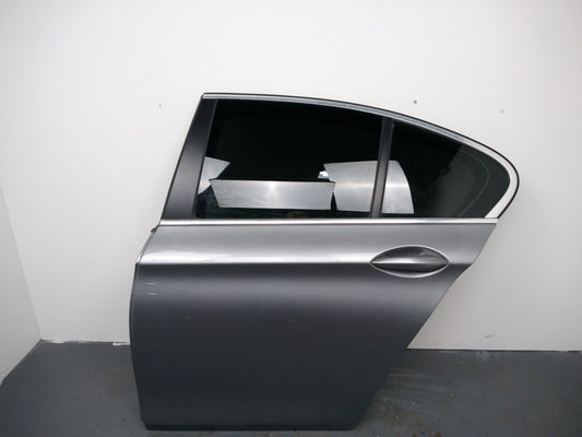 Bmw 5 Series F10 Passenger N/S Left Rear Door A52 Space Grey 9628755