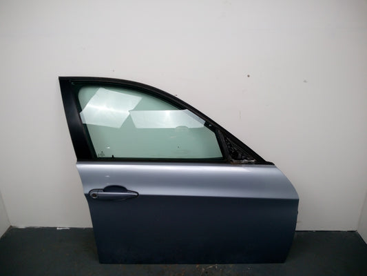 Bmw 3 Series E90 E91 Rh Drivers Side Front Door Blue Water Metallic 896 2005-11