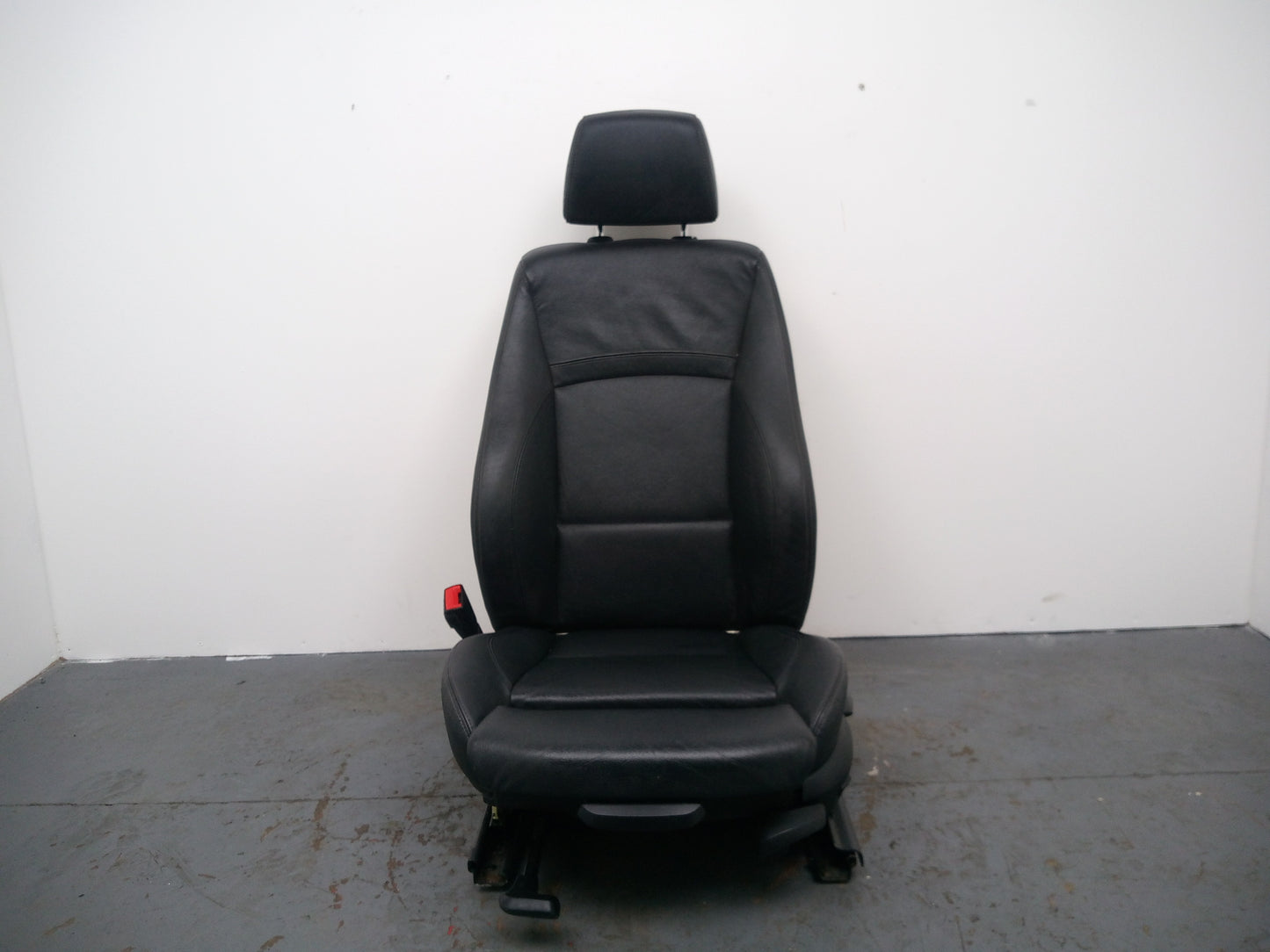 Bmw E90 E91 Lci M Sport Heated Black Leather Front Left N/S Interior Seat