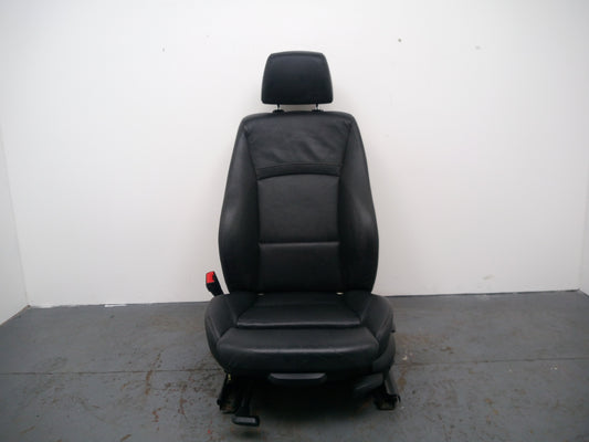 Bmw E90 E91 Lci M Sport Heated Black Leather Front Left N/S Interior Seat