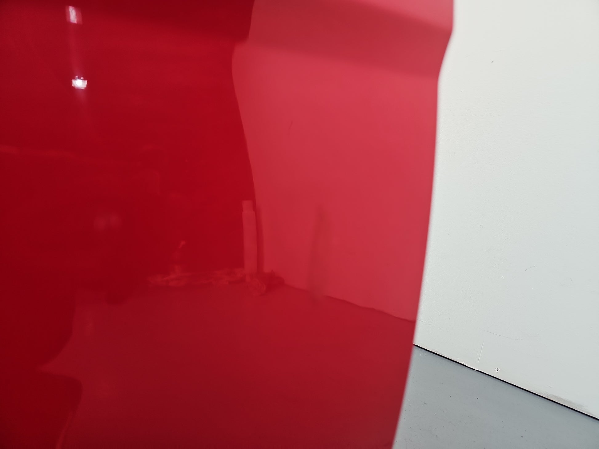 Mercedes-Benz W204 Saloon C Class Door Front Lh Left Red 590 Opal Fire 2012-14 - photo 3