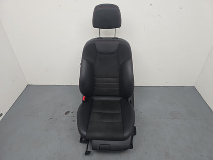 Mercedes-Benz C250 Amg Seat Front Lh Left Black With Red Stiching 2007-2014