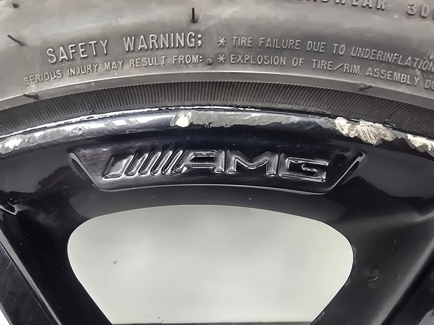 Mercedes-Benz C Class Amg W204 Front 7.5j Alloy Wheel Black A2044010604 - photo 7