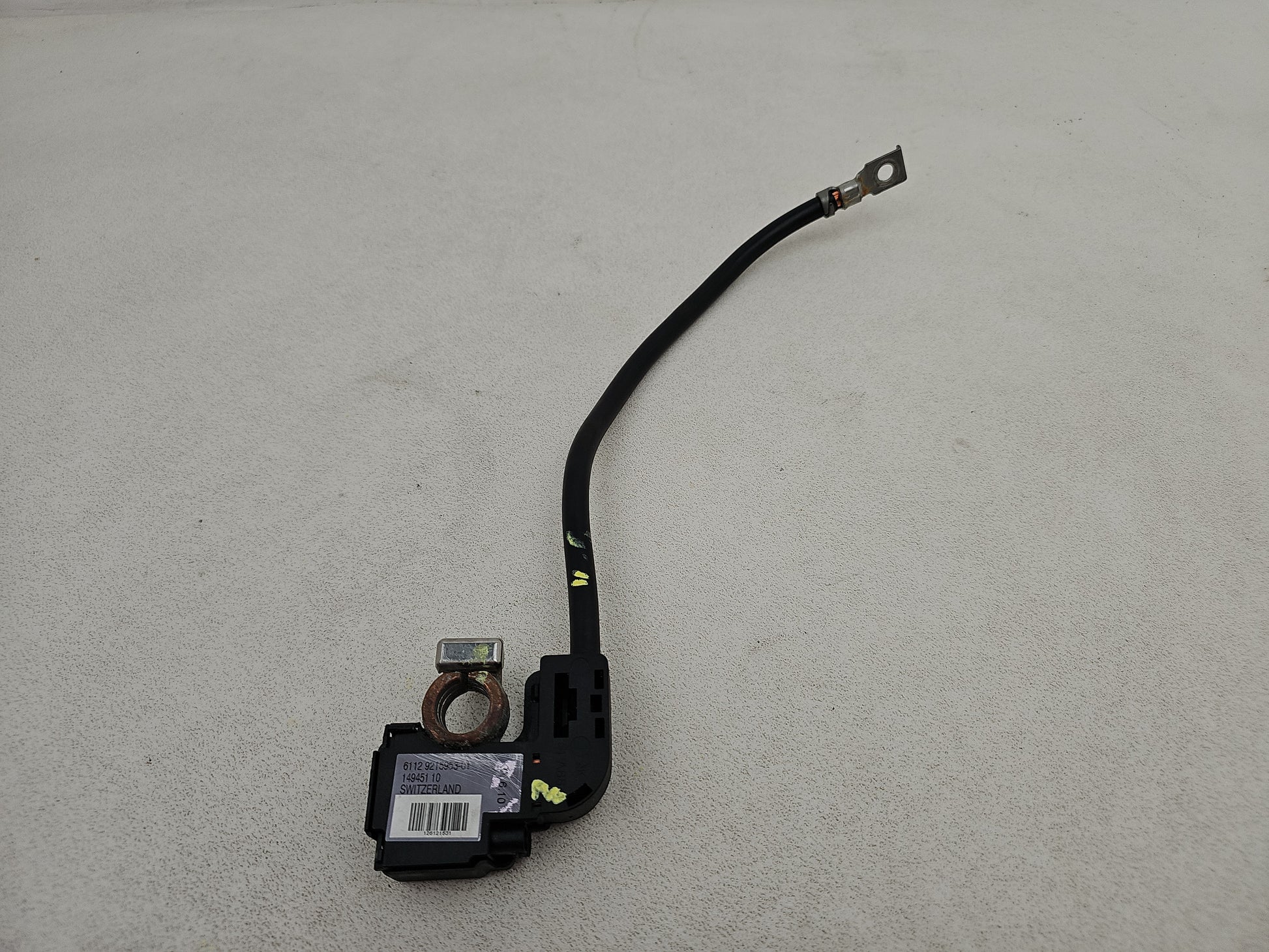 Negative battery terminal  1
