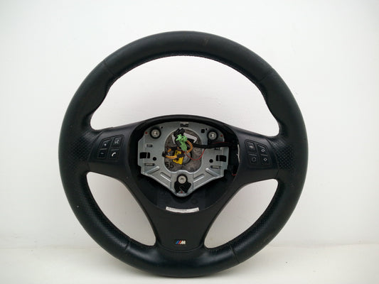 Bmw E87 E88 E90 05-2012 M Sport Leather Steering Wheel Multifunction 7906826