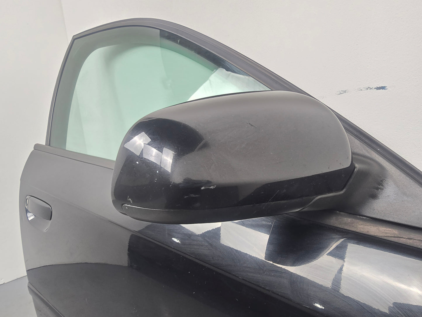Audi A3 8p 5door Nsf Right Driver Side Front Door Mirror Black Lz9y - photo 7