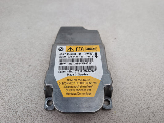 Bmw E60 E61 Lci Airbag Ecu Control Unit Module 9118931
