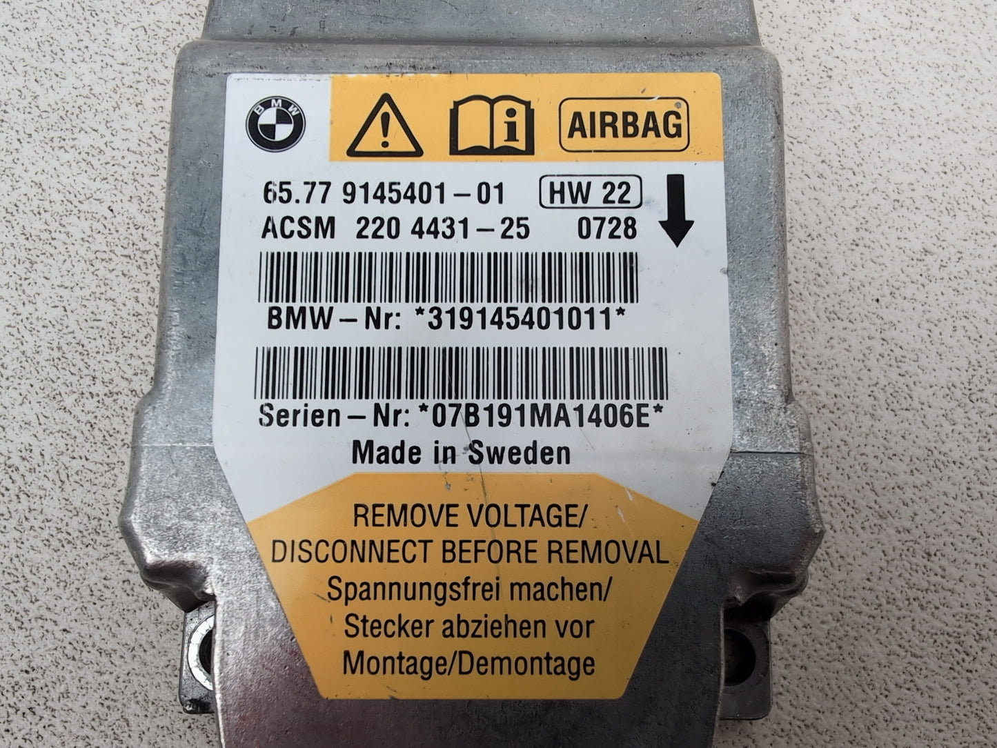 Airbag ECU 7