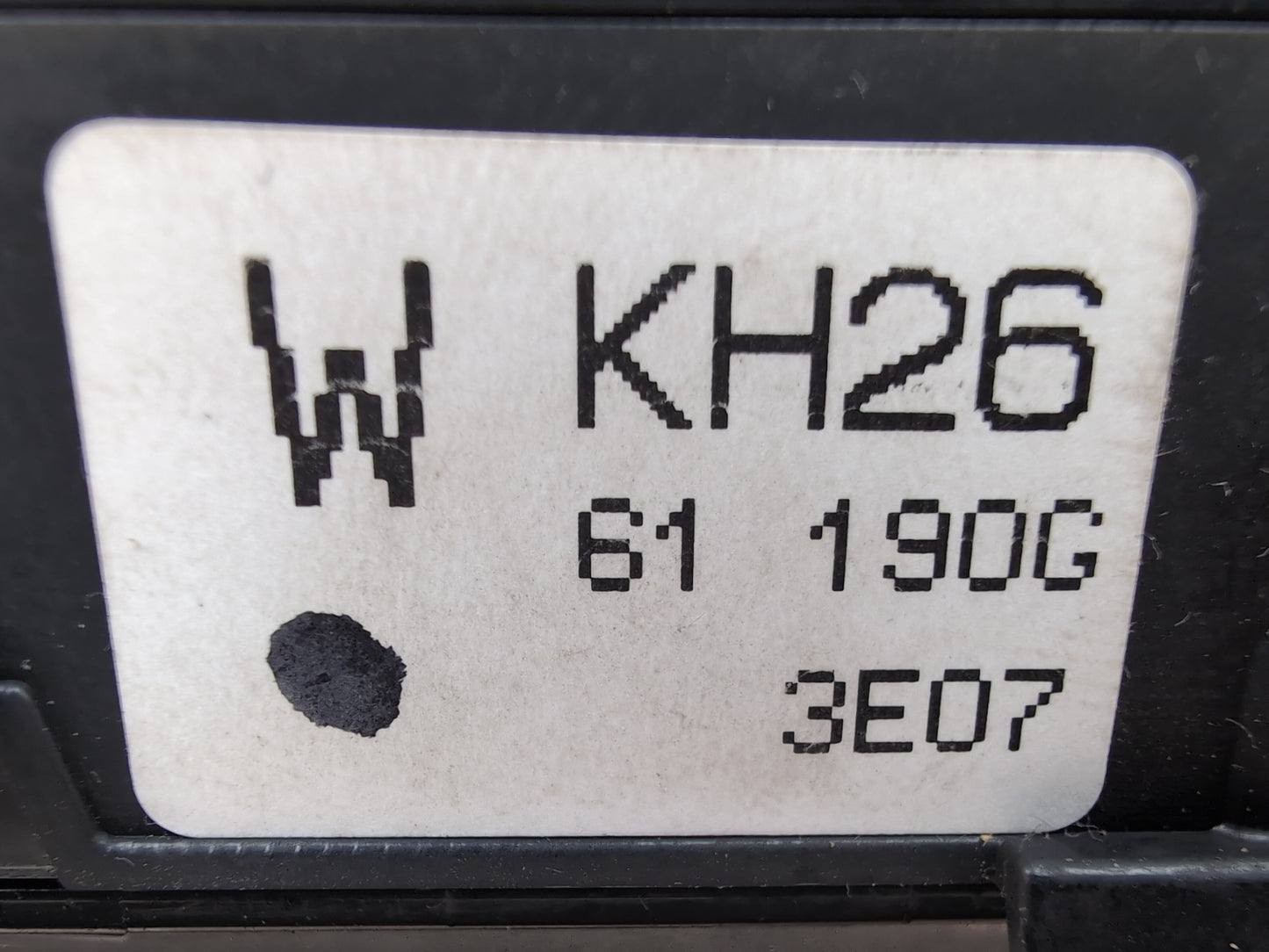 Combination Switch / Stalks 6
