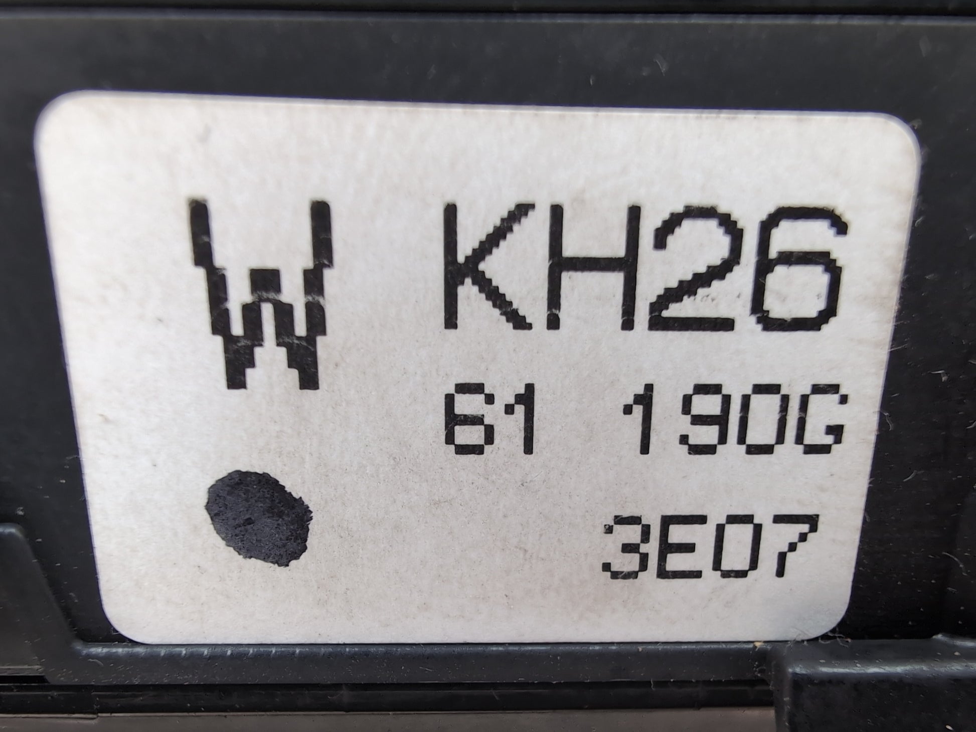 Combination Switch / Stalks 6