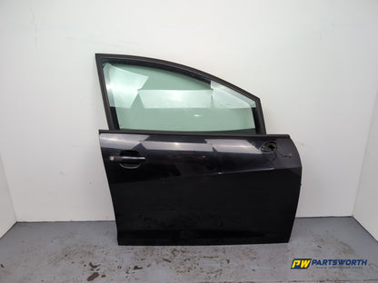 Seat Ibiza 6j/6p Estate Door Right Front Driver Side Black Lz9y 2010-2014